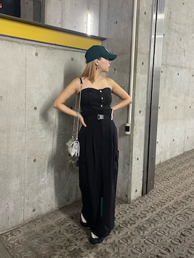 Rionaさん（レディース・159cm）の夏コーディネート