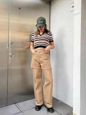 Rionaさん(レディース・159cm)の春コーディネート