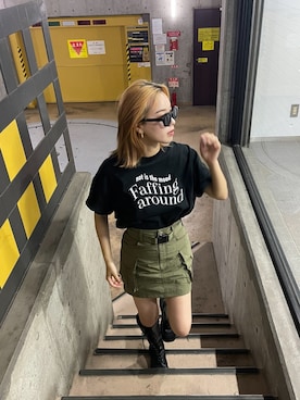 Rionaさん（レディース・159cm）の夏コーディネート