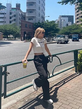 Rionaさん(レディース・159cm)の夏コーディネート