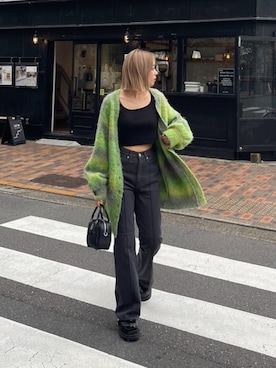 「EVRIS（エヴリス）のアイテム」を使った、Rionaさん（レディース・159cm）の秋コーディネート