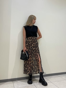 Rionaさん（レディース・159cm）の夏コーディネート