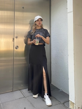 Rionaさん（レディース・159cm）の夏コーディネート