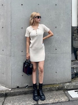 Rionaさん（レディース・159cm）の夏コーディネート