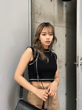 Rionaさん（レディース・159cm）の春コーディネート