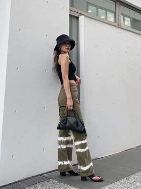 Rionaさん（レディース・159cm）の夏コーディネート