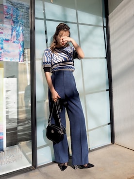 Rionaさん（レディース・159cm）の冬コーディネート