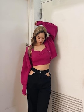 Rionaさん（レディース・159cm）の夏コーディネート