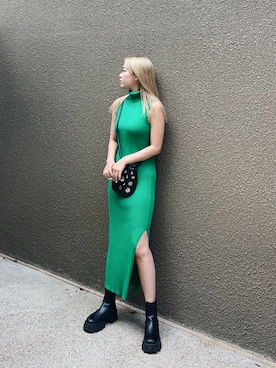 Rionaさん（レディース・159cm）の夏コーディネート