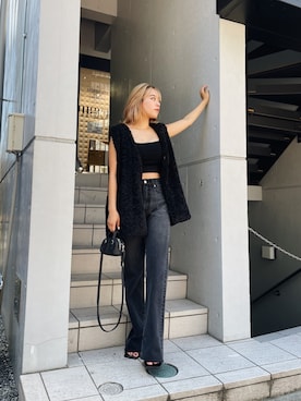 Rionaさん（レディース・159cm）の秋コーディネート