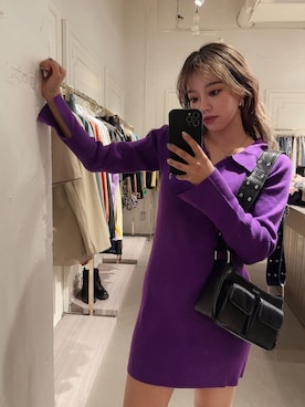 Rionaさん(レディース・159cm)の冬コーディネート