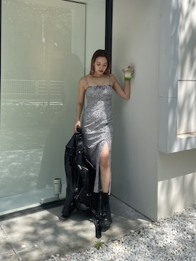 Rionaさん（レディース・159cm）の春コーディネート