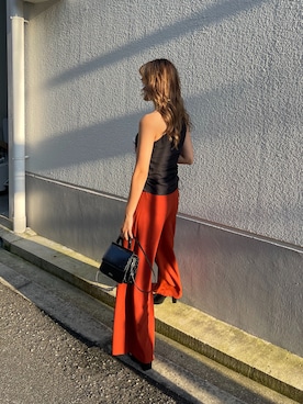 Rionaさん（レディース・159cm）の秋コーディネート