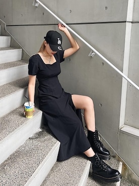 Rionaさん（レディース・159cm）の夏コーディネート