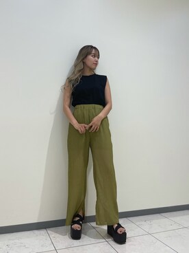 Rionaさん（レディース・159cm）の夏コーディネート