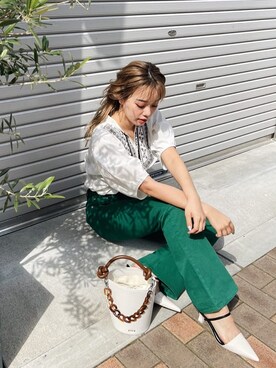 Rionaさん(レディース・159cm)の春コーディネート