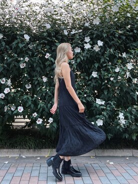 Rionaさん（レディース・159cm）の夏コーディネート