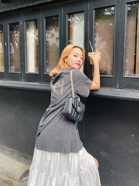 Rionaさん（レディース・159cm）の夏コーディネート