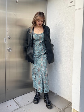 Rionaさん（レディース・159cm）の冬コーディネート