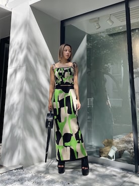 Rionaさん（レディース・159cm）の冬コーディネート