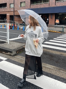 Rionaさん（レディース・159cm）の秋コーディネート