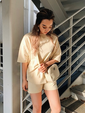 Rionaさん（レディース・159cm）の春コーディネート