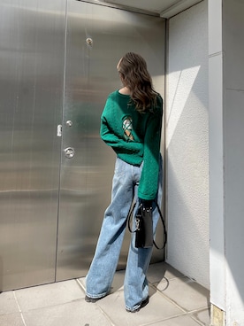 Rionaさん（レディース・159cm）の春コーディネート