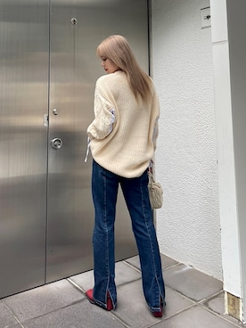 Rionaさん（レディース・159cm）の秋コーディネート