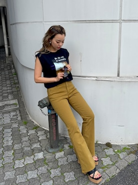 Rionaさん（レディース・159cm）の春コーディネート