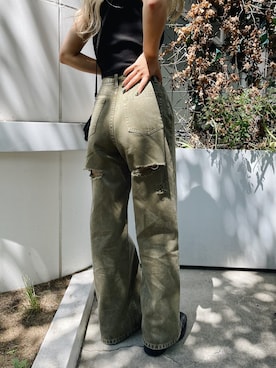 Rionaさん（レディース・159cm）の夏コーディネート