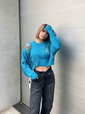 Rionaさん（レディース・159cm）の春コーディネート