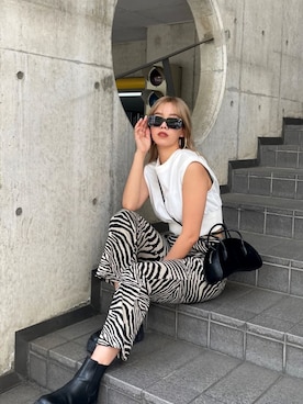 Rionaさん（レディース・159cm）の春コーディネート