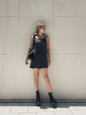 Rionaさん（レディース・159cm）の夏コーディネート