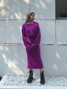 Rionaさん(レディース・159cm)の秋コーディネート