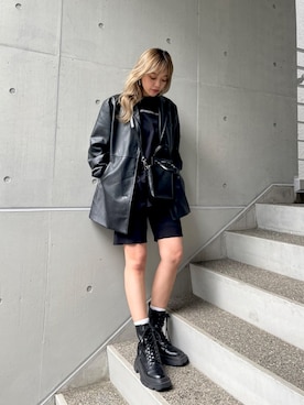 Rionaさん（レディース・159cm）の春コーディネート