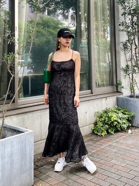 Rionaさん(レディース・159cm)の夏コーディネート