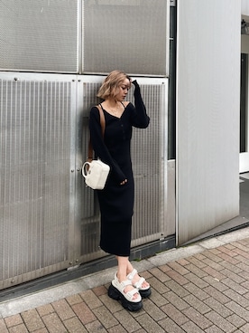 Rionaさん（レディース・159cm）の春コーディネート