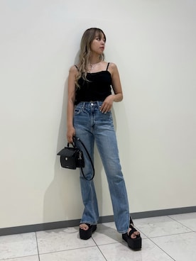 Rionaさん（レディース・159cm）の夏コーディネート