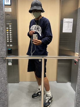 ittoさん（メンズ・180cm）の夏コーディネート