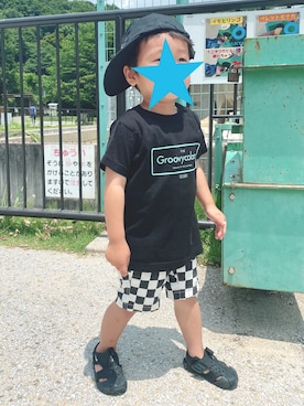 Kae&Tsubaさん（キッズ・90cm）の夏コーディネート