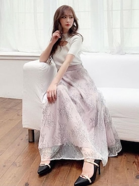 mikaさん（レディース・155cm）の夏コーディネート