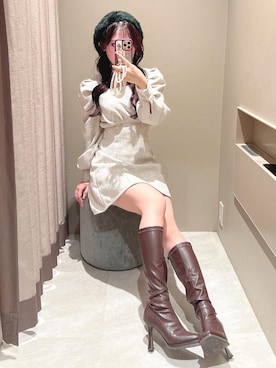 mikaさん（レディース・155cm）の秋コーディネート