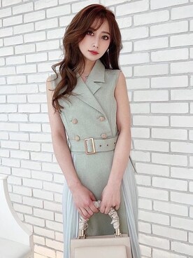 mikaさん（レディース・155cm）の春コーディネート