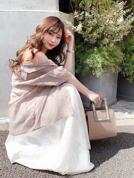 mikaさん（レディース・155cm）の春コーディネート