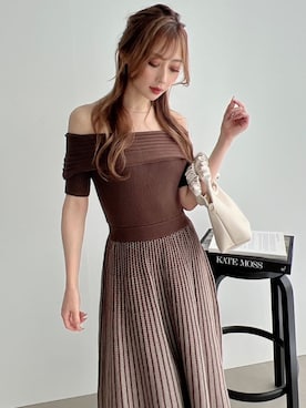「RESEXXY（リゼクシー）のハイヒールスタッズパンプス（パンプス）」を使った、mikaさん（レディース・155cm）の夏コーディネート