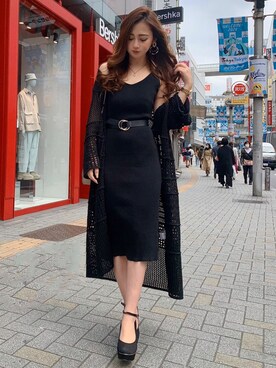 mikaさん（レディース・155cm）の春コーディネート