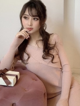 mikaさん（レディース・155cm）の冬コーディネート