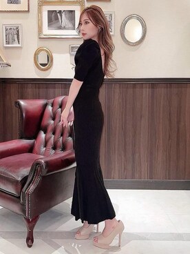「アイテム（パンプス、ピンク系）」を使った、mikaさん（レディース・155cm）の春コーディネート