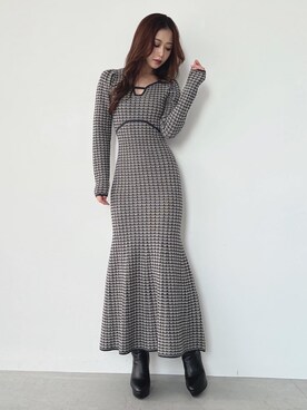 mikaさん（レディース・155cm）の冬コーディネート