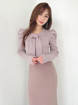 mikaさん（レディース・155cm）の冬コーディネート